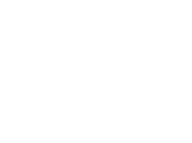 illustration chef traiteur haut de gamme