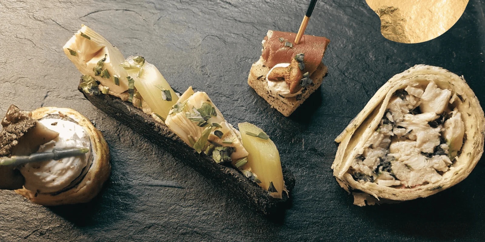5 canapes cocktail